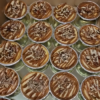 Mini cheesecake caramelo y picans o nuez