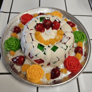 Gelatina de Mosaico con Tres Leches