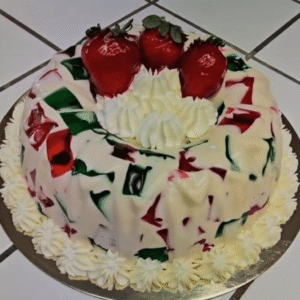 Gelatina Mosaico Con Fruta